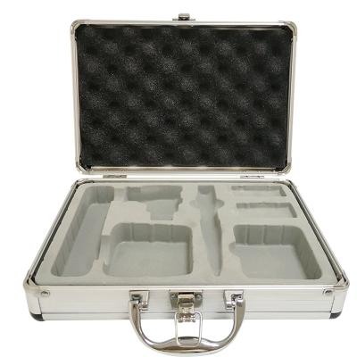 China Durable Silver BL Aluminum Alloy Tattoo Machine Gun Carry Case for sale