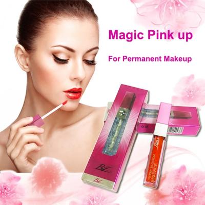 China BerLin Permanent Makeup Magic Pink Waterproof Lip Gloss Essence For Lips for sale