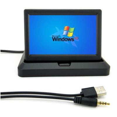 China Factory Desktop Foldable 5.0 Inch TFT LCD Monitor For Raspberry Pi for sale