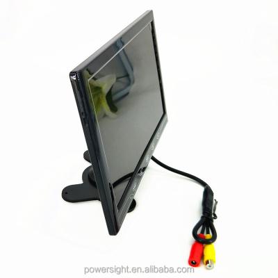 China 10.1 Inch Mini TV High Definition Car LCD Reverse Rear View Monitor With 2 AV Input BX-1001F for sale