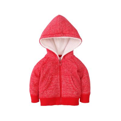 China Autumn Baby Girls Clothing FITBEAR Brand New Anti-Shrink Style Baby Coat Hoodie With Zipper for sale