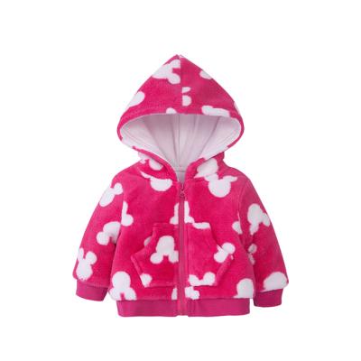 China FITBEAR Autumn And Winter Baby Fleece Sweatshirt Babies Anti-Shrink Hoodie With Zipper for sale