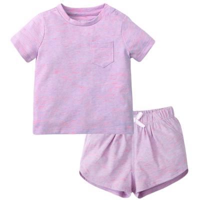 China FITBEAR Antibacterial Hot Sales Baby Outfits Clothes Set Newborn Short Sleeve Breathable Suit for sale