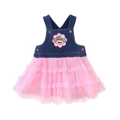 China FITBEAR brand anti-static baby girl boutique cute remake clothing dress pretty for sale