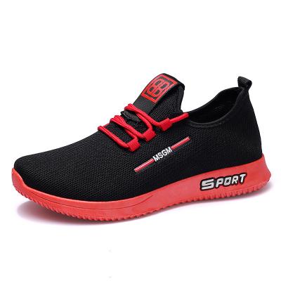 China Fashion trend simple anti-slip lace-up red yellow mens sports shoes campus shoes man sport casual shoes for sale