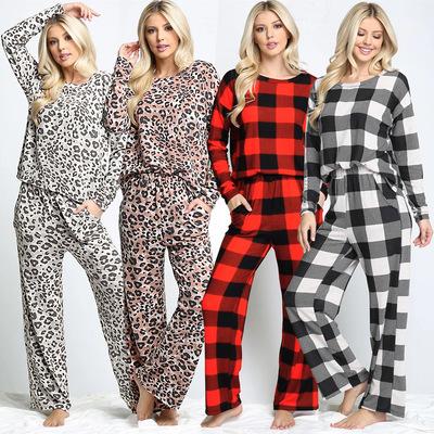 China Breathable Autumn Winter Two Piece Pajama Pants Set (Women's 0.4) H-LQ080 Set Sports Women Tracksuit Two Piece Sets for sale