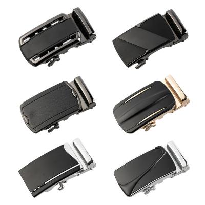 China Zinc Alloy Fashion Automatic Relaxation Buckle YIXI AUTO-H Belt Buckles Self Lock Custom Buckle For Man Genuine Leather Belts for sale