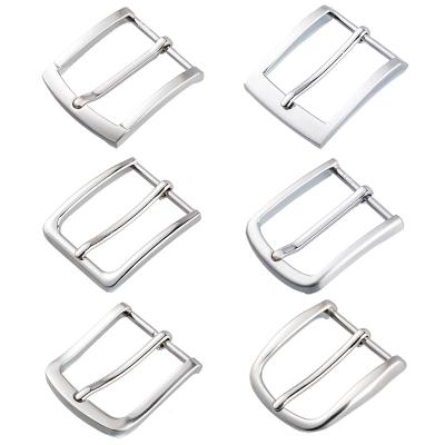 China High Quality Shiny Nickel Free Zinc Alloy Pin Buckle Pin Buckle Men's Belt Decoration Buckle Clasp YIXI PIN-R 35mm For Belt for sale