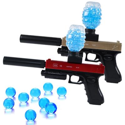 China Toy Gel Ball Bead Blaster Toy Gun Glock Electric blaster men and women's funny toy outdoor guns for sale