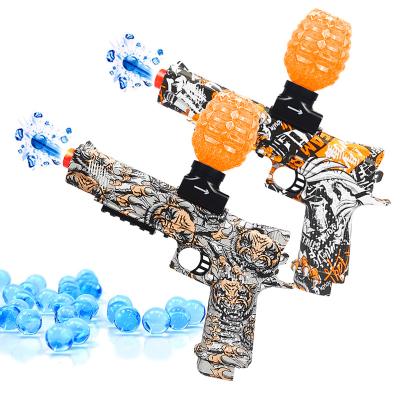 China Toy Gun Electric Gel Gun Water Safe Environmental Friendly Amazon Gift Kids Toy Gun Electric Gel Splat Soft Ball Gun For Shooting Game for sale