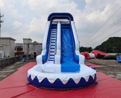 China Outdoor Entertainment 23ft Water Slide Bounce Home Inflatable Combo Bouncer Inflatable Water Slide for sale