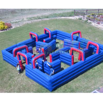 China Wholesale Outdoor Brincolines Giant Inflatables Castle Bouncer Children Backyard Water Entertainment Inflatable Maze Amusement Park for sale