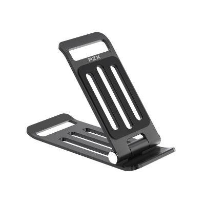 China Waterproof 2023 Universal Factory New Product PZX Z010 Factory Wholesale Metal Phone Holder Cell Phone Stand For Mobile 180 Degree Rotatable for sale