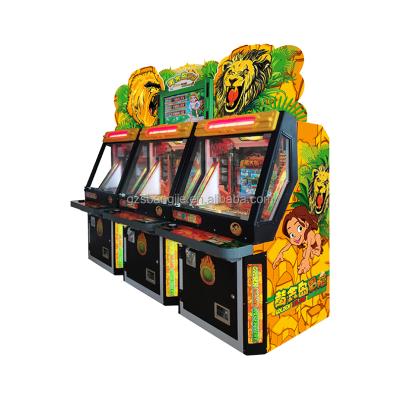 China Adventure 01 Indoor Arcade Coin Pusher 1-3 Player Lottery Ticket Arcade Fish Table Game Machine Portable For Casino L840*W800*H1700 for sale