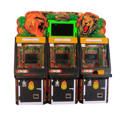 China Latest Design Golden Island Adventure Coin Pusher Powered Skill Game Machines L840*W800*H1700 for sale