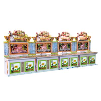 China BJ-A020 Lottery Guessing Game Machine Animal Racing 8 Players Invent Arcade Video Game Machine L4800*W600*H1900 for sale