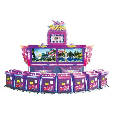 China New 8 Player Fish Simulator BJ-A012 Automatic Simulation Multi Player Video Arcade Game Machine L4500*W2500*H3000 Design for sale