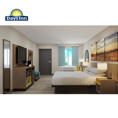 China Modern Commercial Wyndham Days Inn Hotel Bedroom Furniture for sale