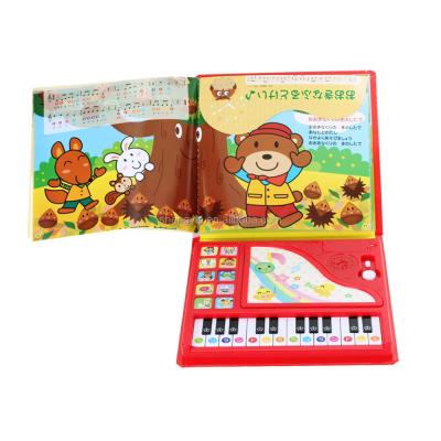 China Suitable for all countries; The design is combined the local culture Toy Piano OEM electronic toy piano module for children's book for sale