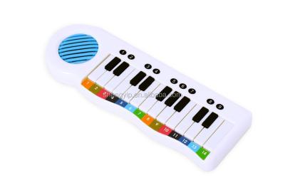 China Custom electornic educational toy small children play mini piano keyboard game nursery rhymes for sale