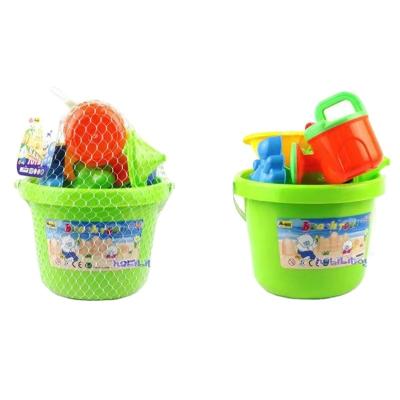 China Ourdoor Wholesale Kids Beach Bucket Summer Beach Toys Set Beach Toys For Kids for sale