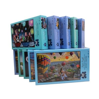 China Cartoon Toy Newest Design 300 Pieces of Gift Classic Jigsaw Puzzle for sale