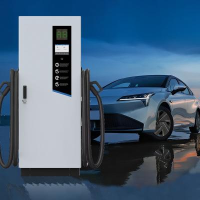 China Commecrial High Level DC EV Charger Electric Car Charger 120kw Charging Station DC Multiple EV Charging Station CCS Chademo PEVC3108E for sale