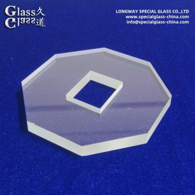 China Tempered Borosilicate Float Glass Sight Glass for Security Applications for sale