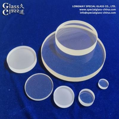 China Flat Tempered Borofloat Glass LED Lens For Enhancing Indoor Lighting Solutions for sale