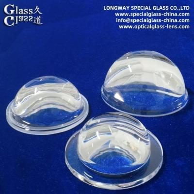 China High Temperature Resistant Borosilicate Glass Lens For Mining Light Covers for sale