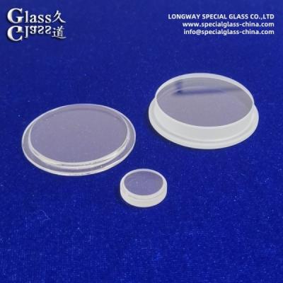 China Quartz Fused Silica Optical Sight Glass for Extreme Temperature and UV Resistance for sale