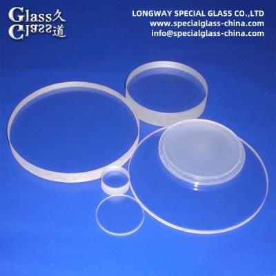 China JGS1 JGS2 Bk-7 Lentes de janela de vidro óptico de vidro de quartzo óptico à venda