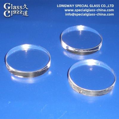 China Bk-7 Optical Glass Round Flat Window Lenses For Electronic Instruments for sale