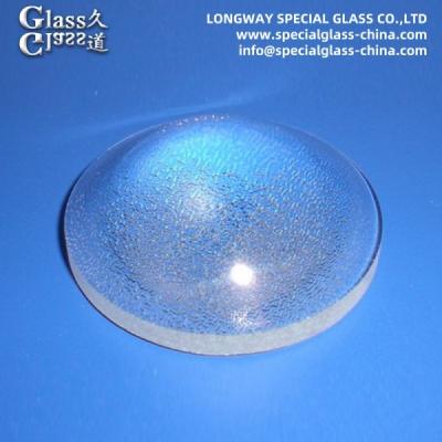 China Customized Optical Pyrex 3.3 Glass Cover Lens Led Light Lens Polished for sale