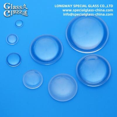 China Optical Borosilicate Glass Led Lens Flashlight Glass Lens Anti Scratch for sale