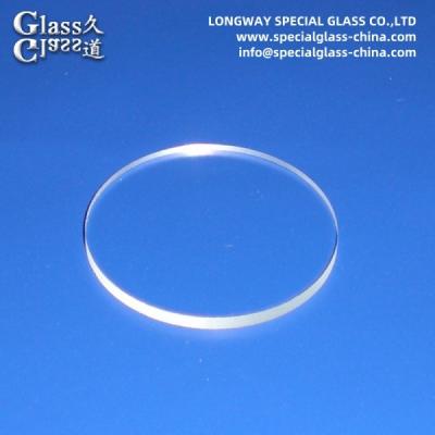 China Jgs1 Jgs2 Quartz Glass Wafer Disc Lens Optical Laser Lens for sale