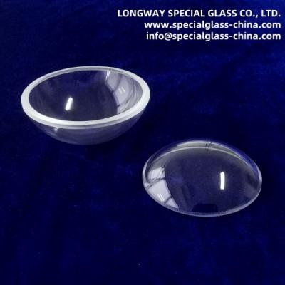 China Bk7 JGS1 JGS2 Lentes de Cúpula de Vidro Óptico Aplicadas para Câmera e CCTV à venda