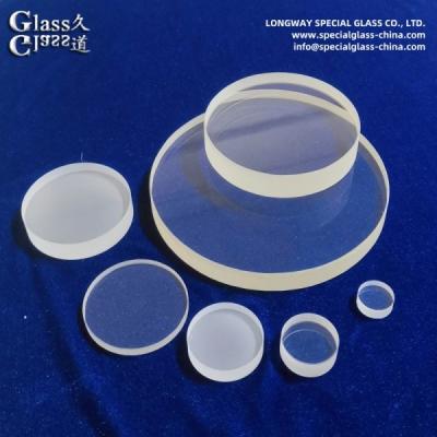 Chine Verres optiques en borosilicate et lentilles de fenêtre haute transmission supérieure à 90% à vendre