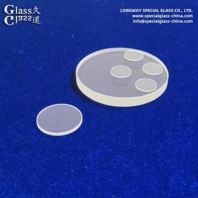 China Bk7 Fused Silica Quartz Glass Optical UV Cut Filter Lens For Optical Metrology for sale