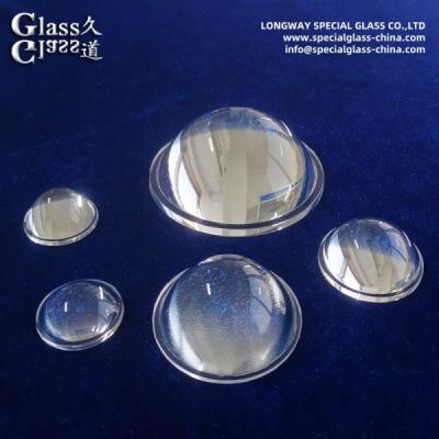 China Lentes asféricas de borosilicato de vidro de superfície polida para projeção de luz à venda