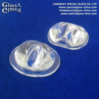 China Optically Polishing High Power Led Glass Lenses From Borosilicate Glass 3.3 for sale