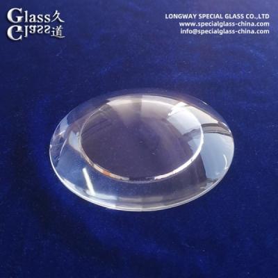 China Ultra Clear Borosilicate Glass Lens For Tunnel And Underpass Lighting for sale