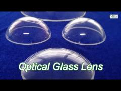 bk7 glass optical dome lens for surveillance cameras and underwater photography