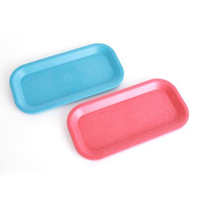 China Handmade Eco-friendly BEYOU Tray Biodegradable Rolling Tray With Smoking Serving Smooth Rounded Edges for sale