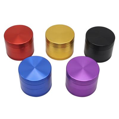 China Aluminum Alloy Herb Grinder BEYOU High Quality 4 In 1 2.5 Inch 55Mm Small Aluminum Tobacco Herb Grinders With Magnet for sale