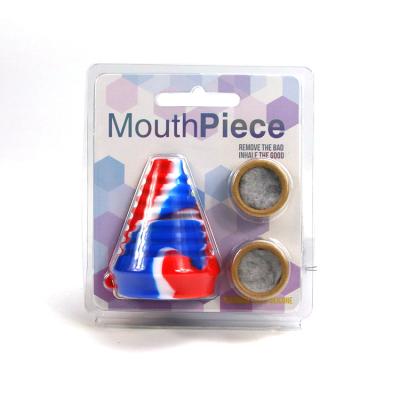 China BEYOU Accessories Silicone Smoking Pipe Eco-friendly Mouth Tips Wholesale Tobacco Silicone Mouthpiece for sale