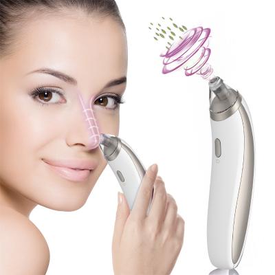 China Professional Acne Treatment 4 in 1 Electric Blackhead Remover Vacuum Pore Remover Vacuum Blackhead Remover Facial Blackhead Remover Kit for sale