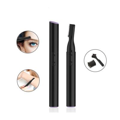 China Electric Mini Eyebrow Razor Eyebrow Pen Shape Makeup Pen for Women for sale