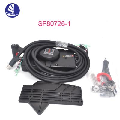 China Up To Down Side Outboard Mount Boat Engine Remote Control Box For Mercury for sale