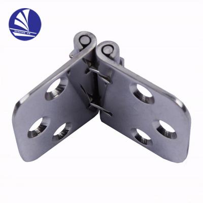 China Quick Marine Global Fit 316 Hardware Door Controls Stainless Steel Heavy Deck Dock Hinge For Boat Boat for sale